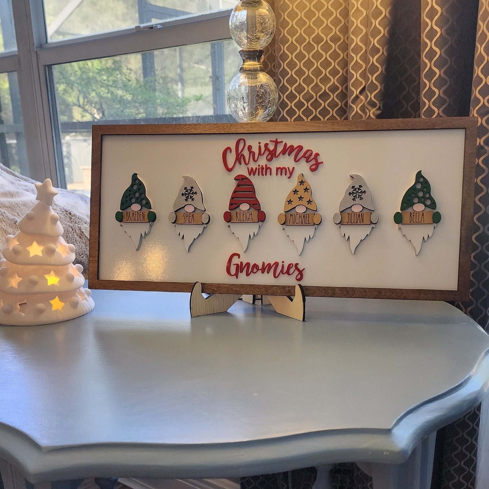 Grandparent's Personalised Christmas Gifts | Pure Solid Wood