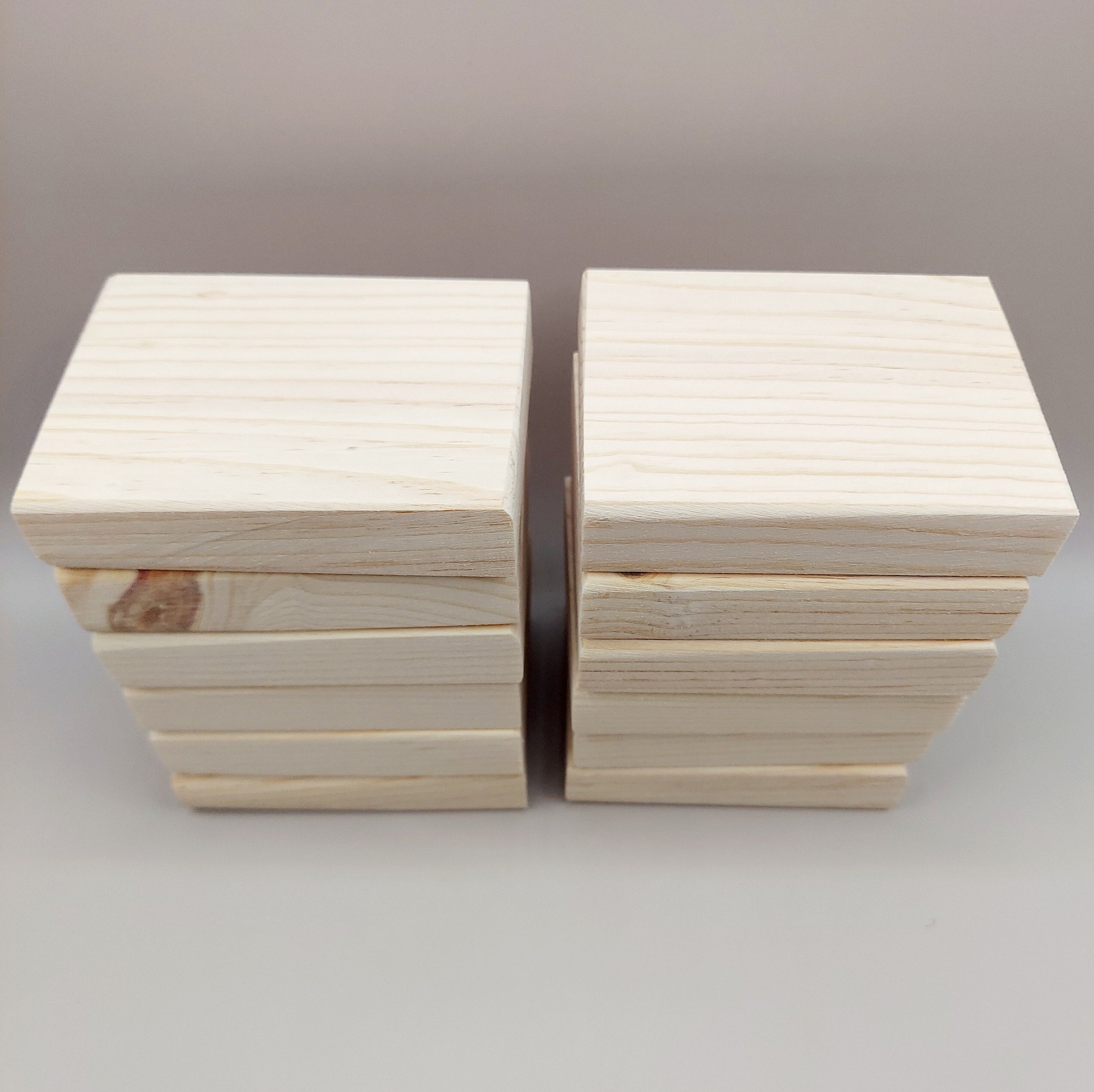 Mini Wood Blocks: Craft Blocks (3.25" x 2.5"), DIY Signs & Art