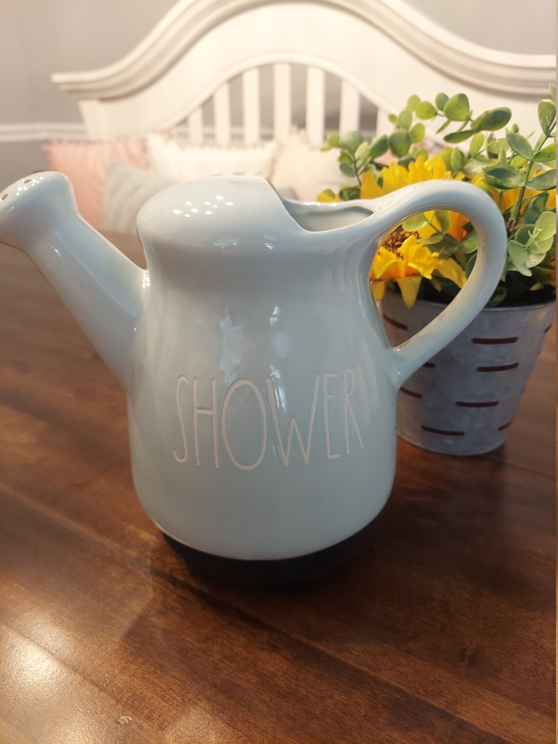 Rae Dunn Ceramic Watering Can Rae Dunn Hutch Decor Rae Dunn Etsy