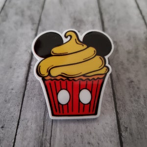 Disney inspired cupcake pins