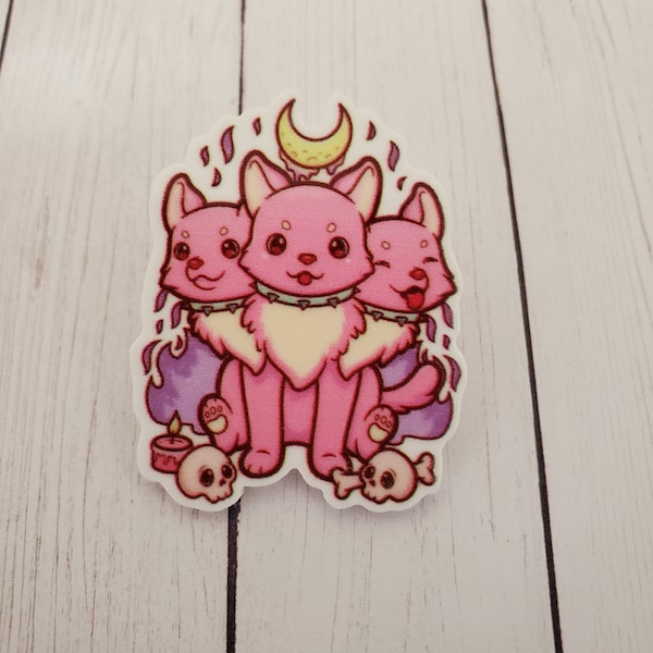 Kawaii Cerberus pin