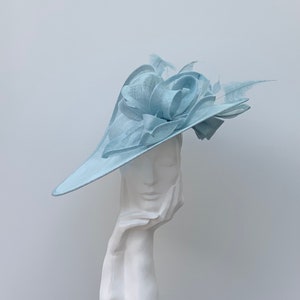 Pale Blue Large Wedding Hatinator Hat