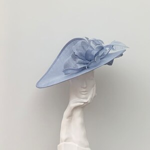 Periwinkle Blue Lilac Blue Large Wedding Hatinator Hat