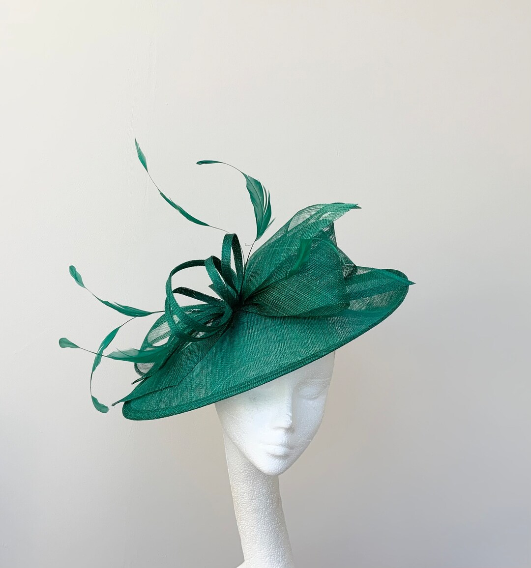 Emerald Green / Dark Green Medium Saucer Hatinator FD7 Etsy UK