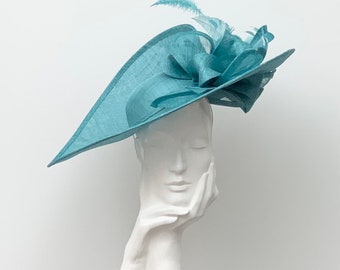 Turquoise Large Wedding Hatinator Hat