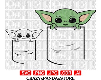 Free Free 350 Baby Yoda Svg Etsy SVG PNG EPS DXF File