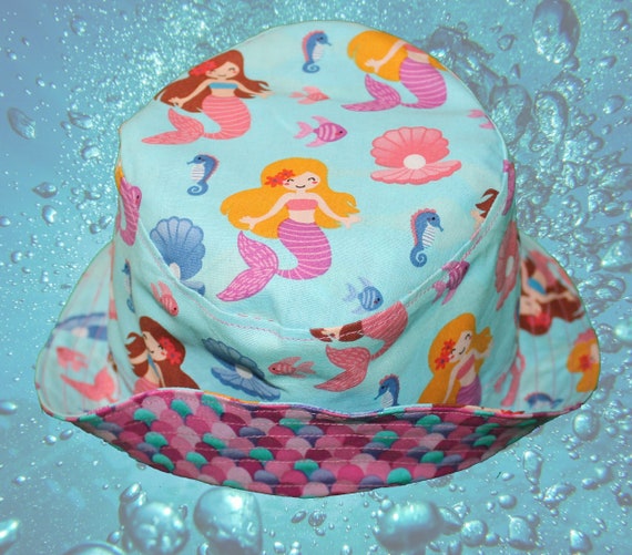 Mermaid Bucket Hat Toddler Bucket Hat 
