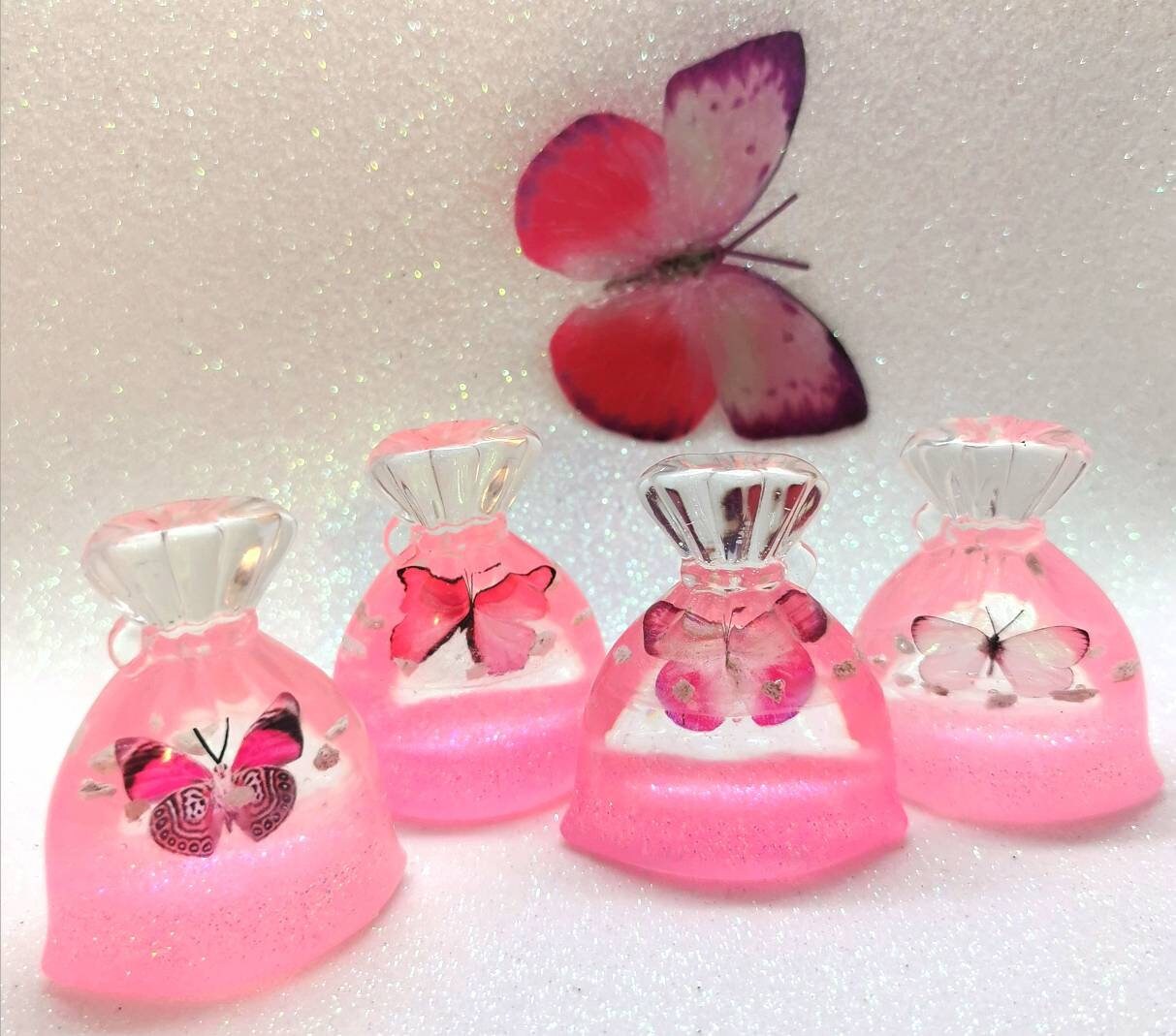 Memorial resin keepsake with floating cremation ashes Etsy