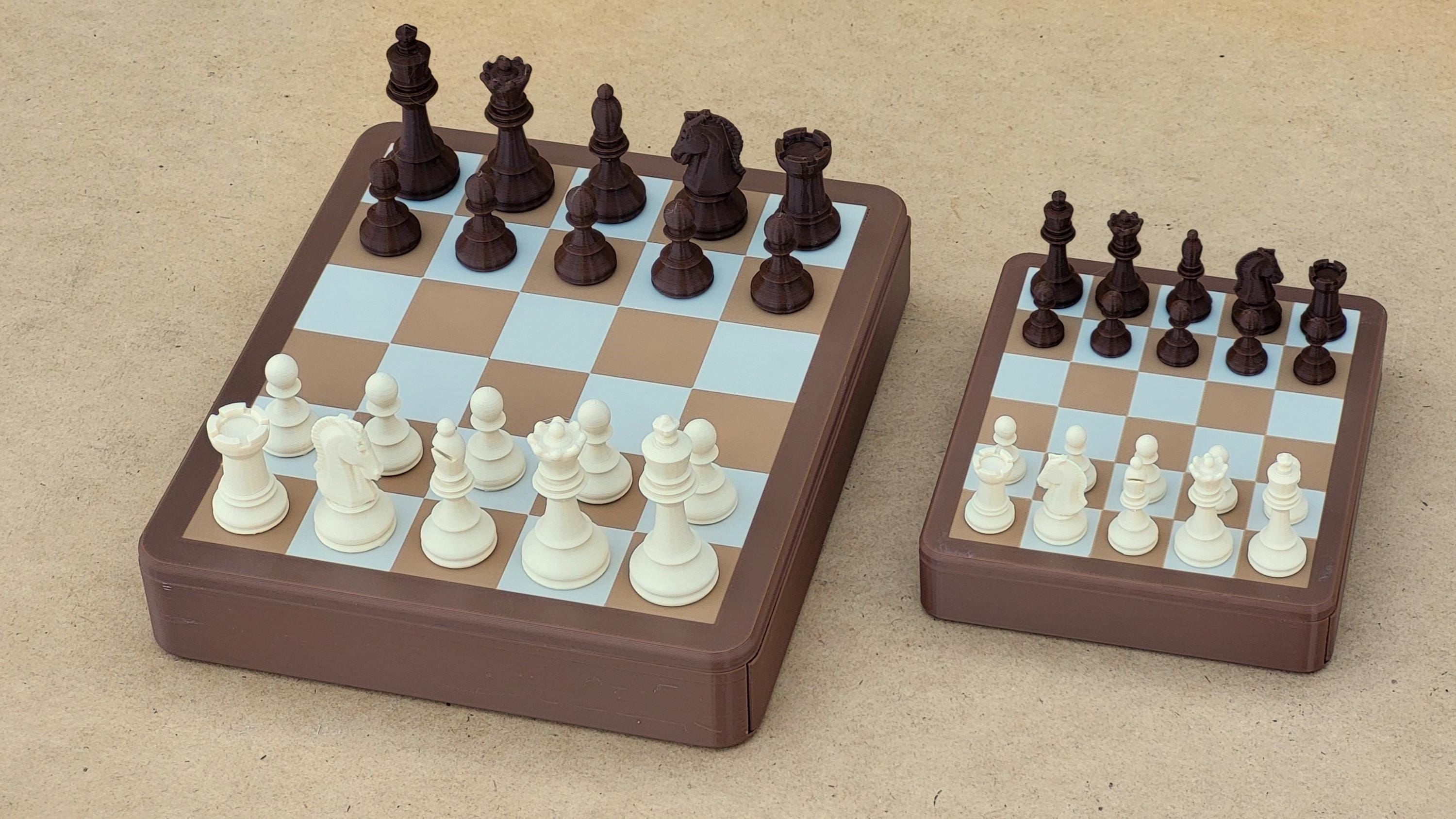 Magnetic Minichess Set: 6x5 Travel Chess Variant - Etsy