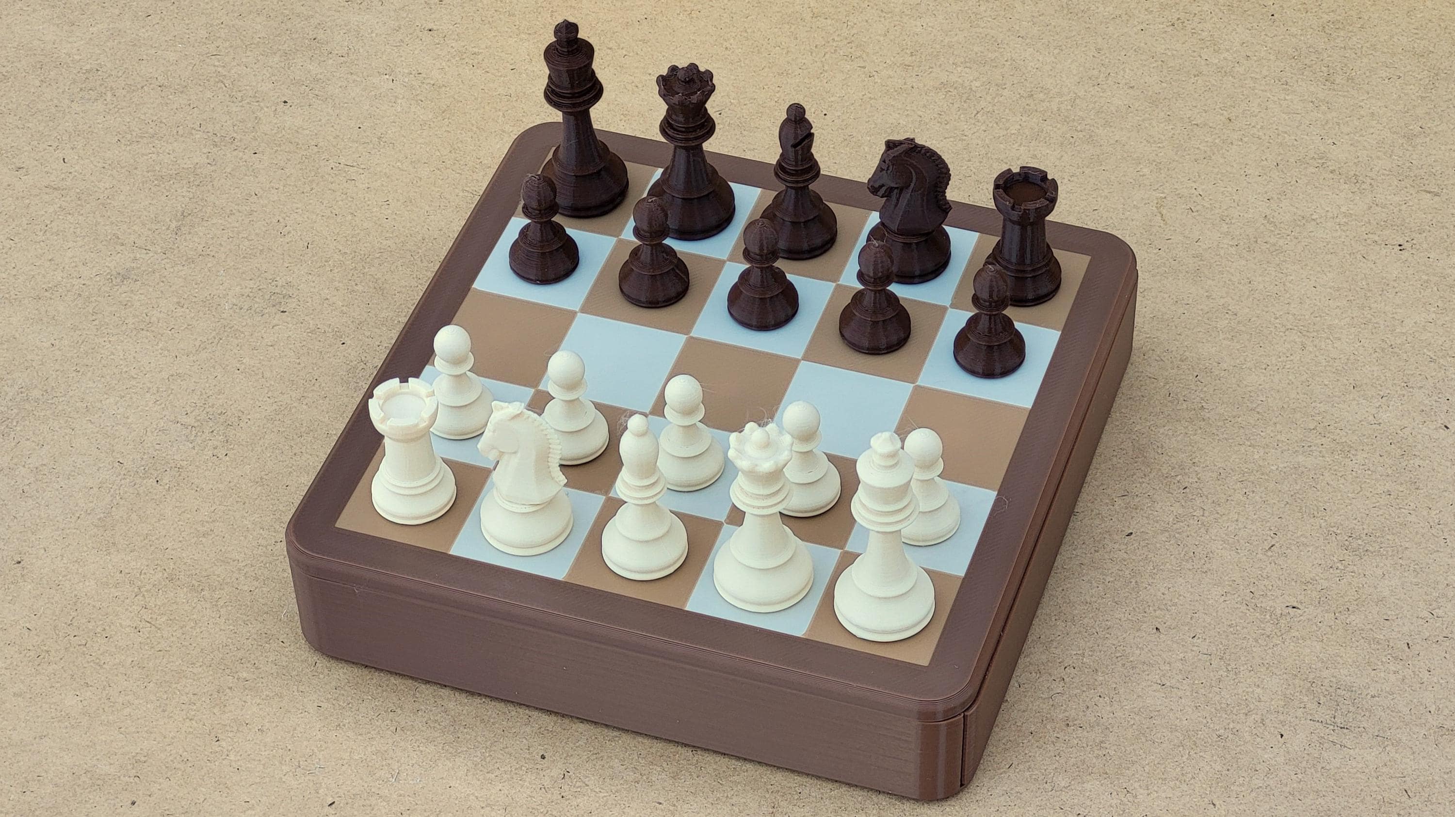 Magnetic Minichess Set: 5x5 Travel Chess Variant - Etsy