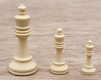 Replacement magnetic chess pieces
