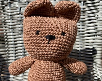 Patron d'ours au crochet - Bruno l'ours - Patron sans couture