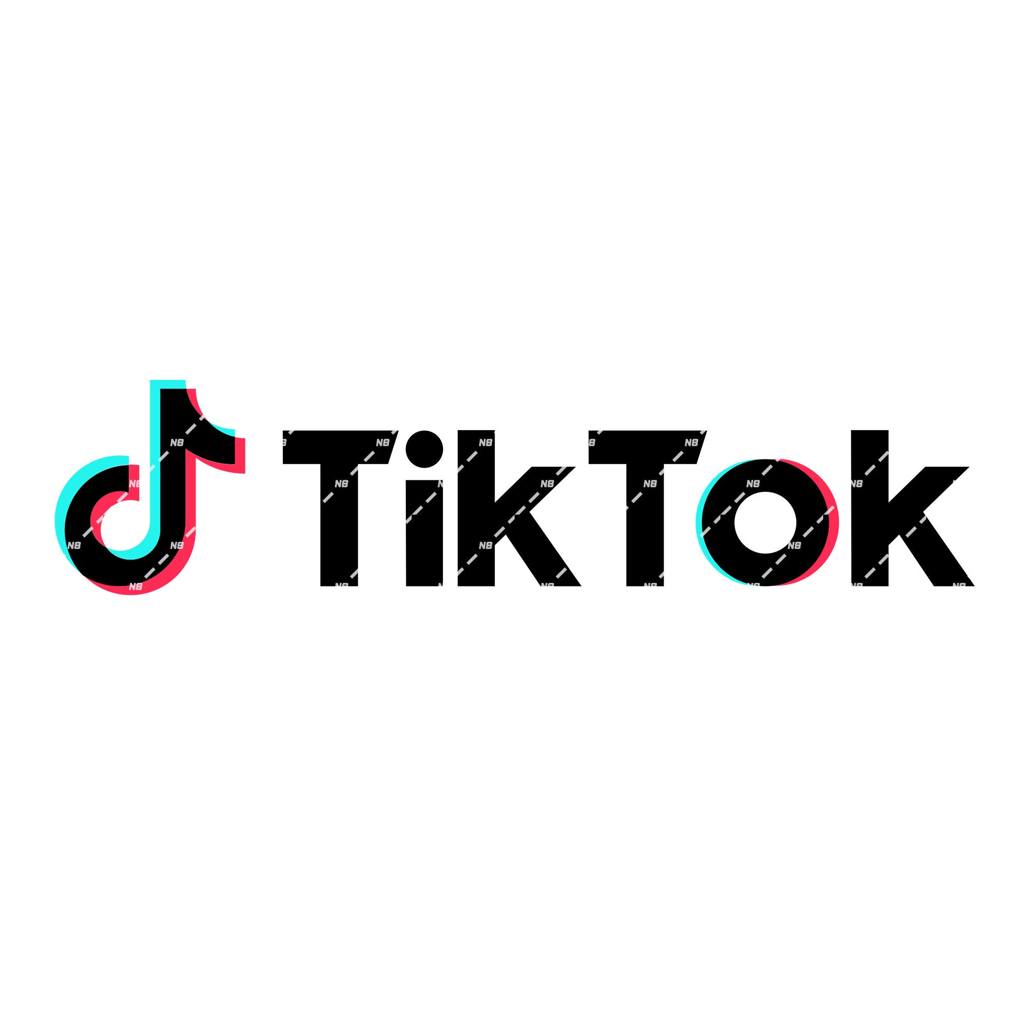 TikTok Logo SVG Instant Download SVG & PNG Files Crafts | Etsy