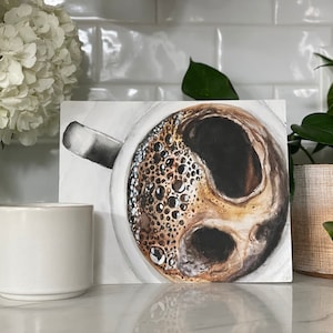 PRINT Original Watercolor Coffee