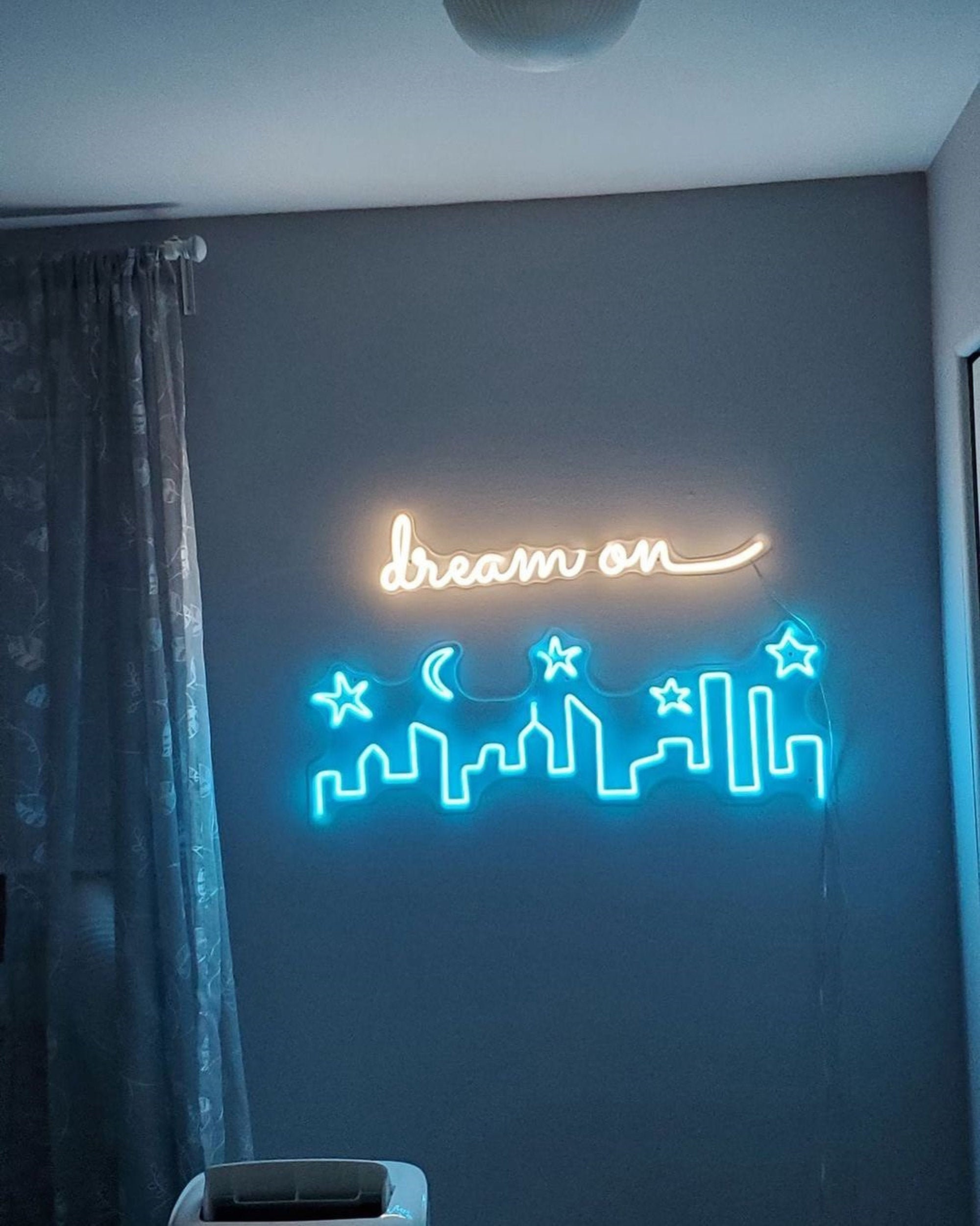 Neon Sign Bedroom Wall Décor Neon sign Neon Sign Custom Etsy