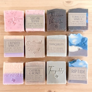 Bar Soap, assorted scents!
