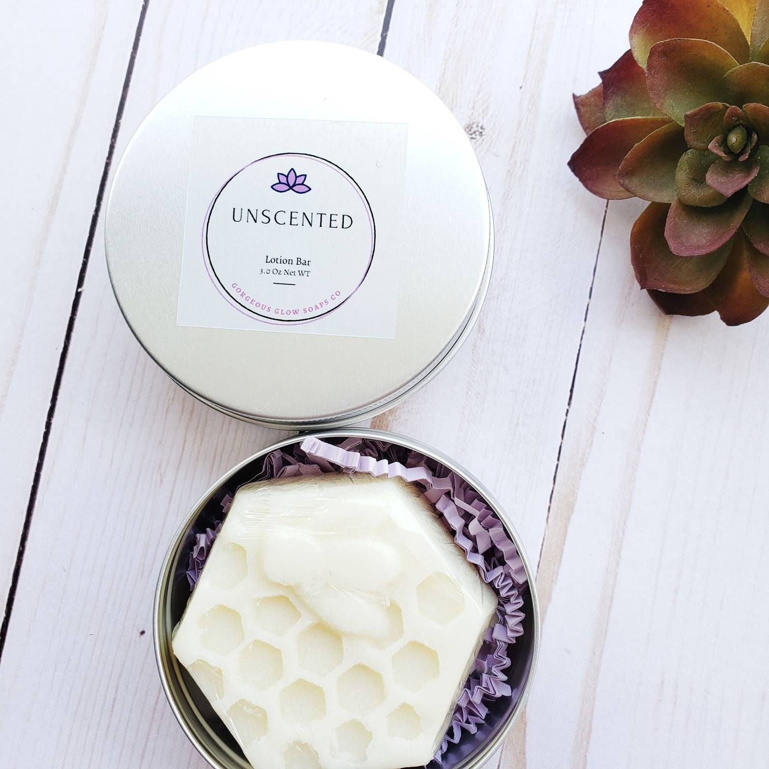 Unscented Lotion Bar Lush Lotion Bar Ultra Hydrating Etsy