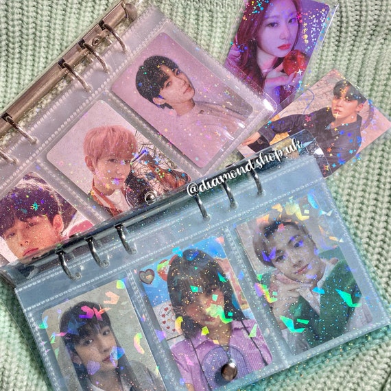 Kpop Photocard Binder/album/collect Book 3 Pocket Glitter Style (perfect  for BTS, Stray Kids, Blackpink, Nct, ITZY, Enhypen, the Boyz) - Etsy