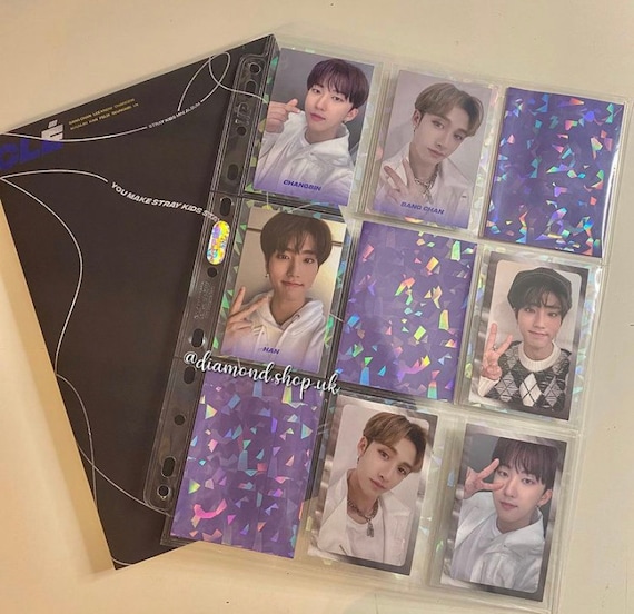 Holographic Matte Photocard Sleeves/card Protector/holder ( Pokemon Kpop,  BTS, Twice, NCT, Stray Kids, Blackpink) for Albums + Binders! - Etsy