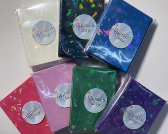 Holographic Matte Photocard Sleeves/Card Protector/Holder ( Pokemon Kpop, BTS, Twice, NCT, Stray Kids, Blackpink) For albums + Binders!