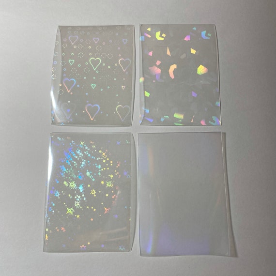 Holographic Photocard Sleeves/card Protector/holder Variety Pack