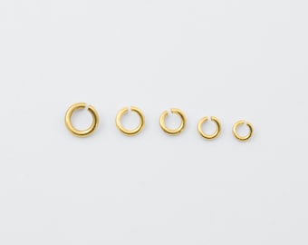 14K Solid Gold Finding Jump Rings