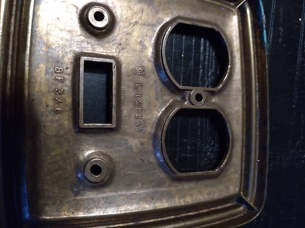 Cubiertas de sable de luz de metal vintage | Etsy