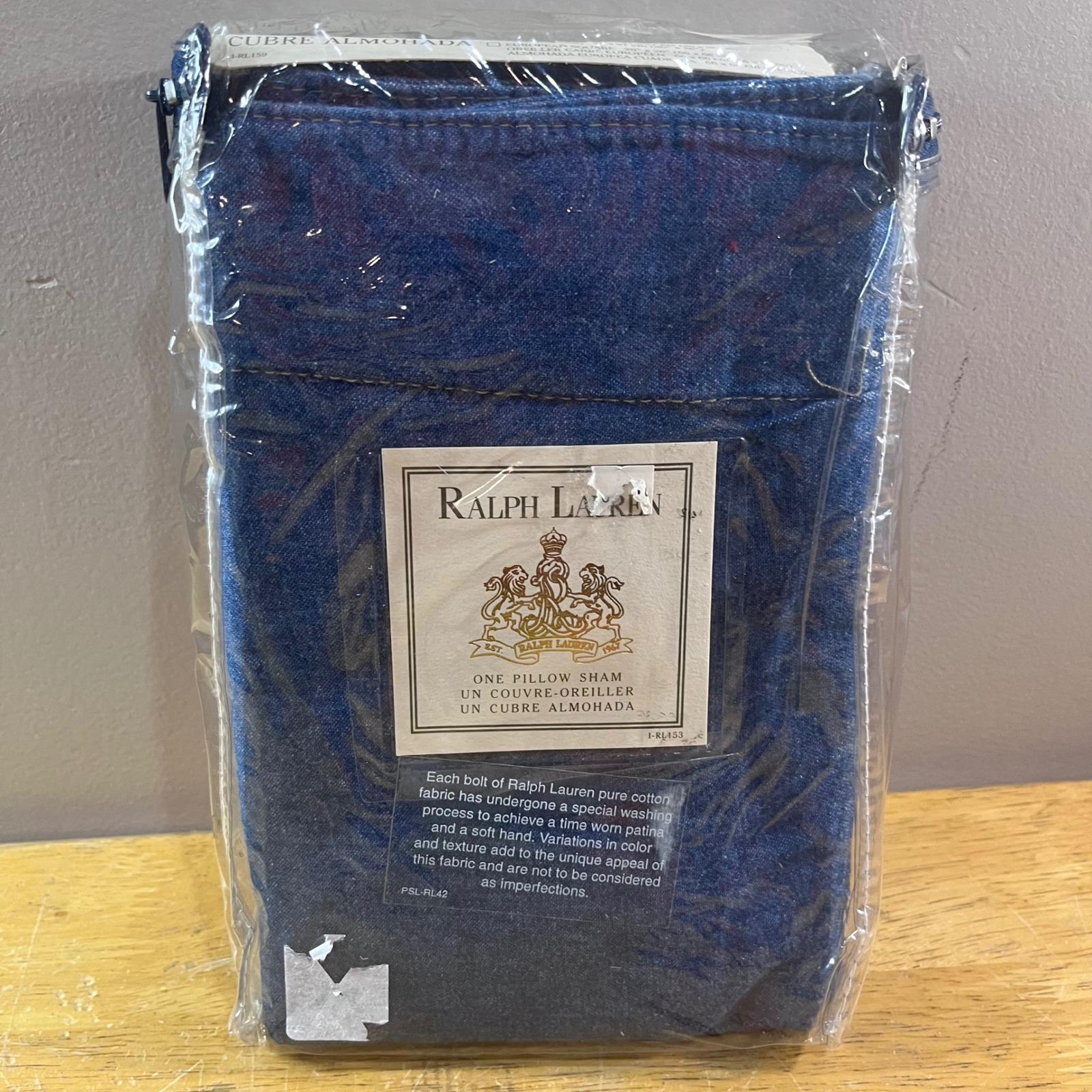 Vintage Ralph Lauren Denim Pillows - Etsy