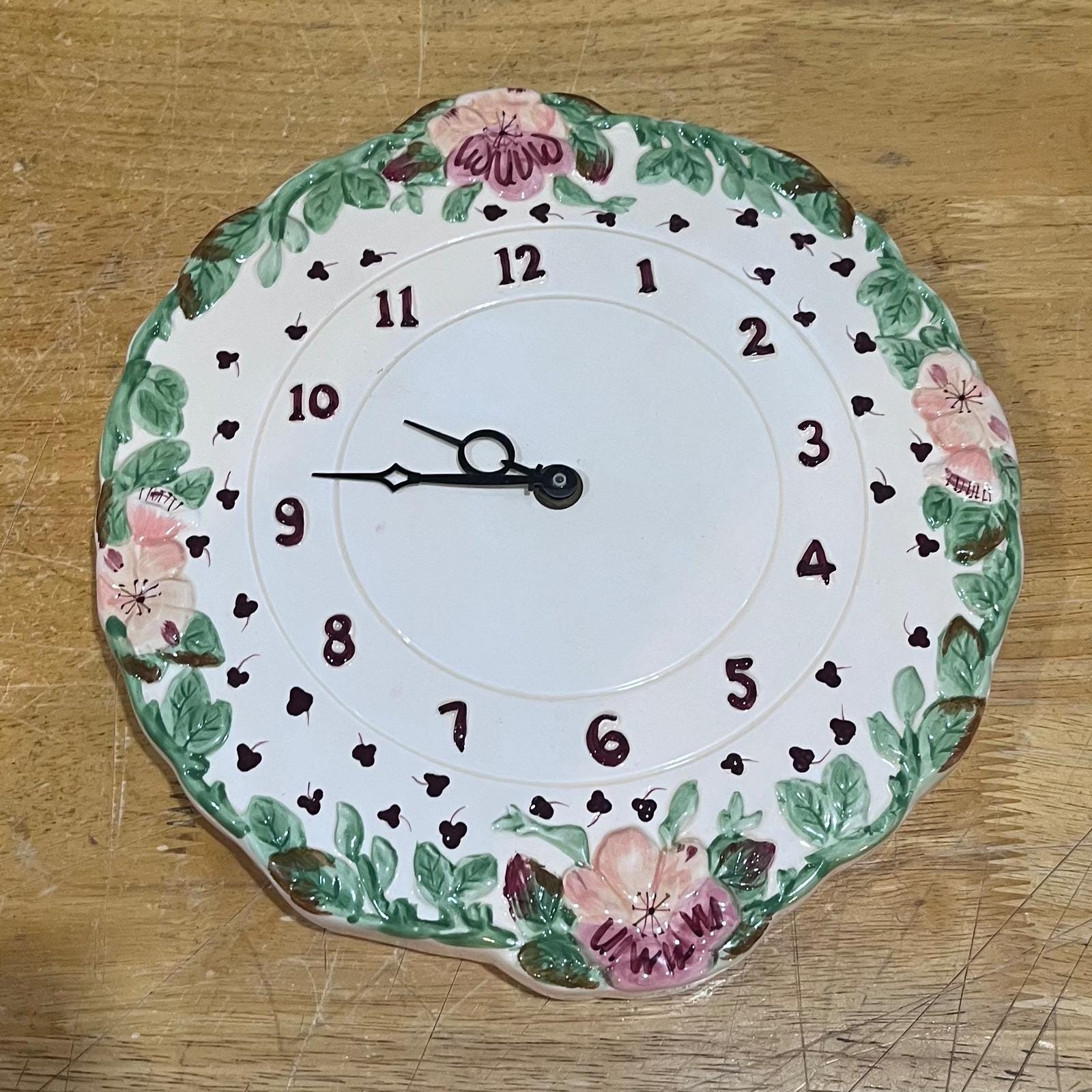 Laura Ashley Clock - Etsy