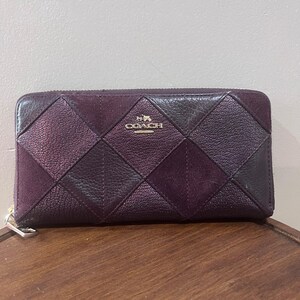 Coach Patchwork Wallet - Etsy