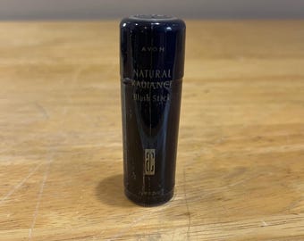 Vtg 1997 Avon Natural Radiance Blush Stick Barely Rose (C) 90s Retro Makeup 7g