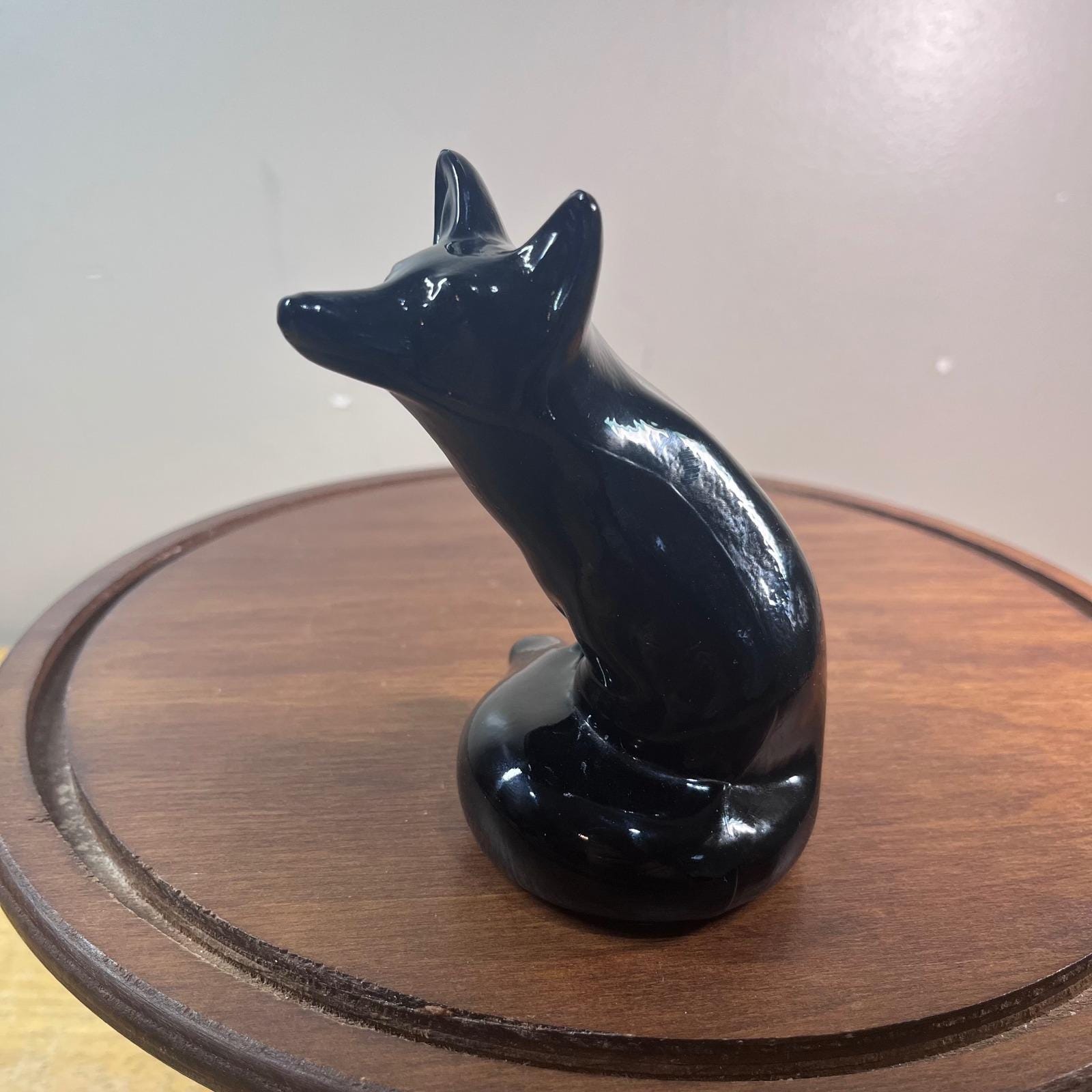 Fenton Glass Fox - Etsy