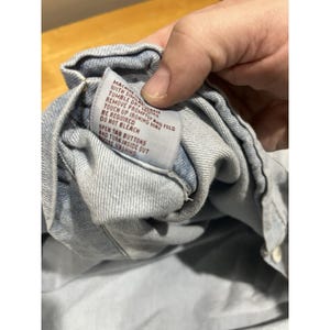 Funda nórdica vaquera de Mickey Mouse de VTG Disney Store, fundas de almohada bordadas tamaño queen, falda imagen 17