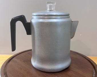 Vintage General Electric Percolator: 12-cup Stainless Steel Coffee Pot, USA  Made - Etsy