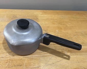 Vtg Wagner Ware Magnalite 1.5 Qt Saucepan Lid 4681 1/2 P Sidney O MCM Cookware