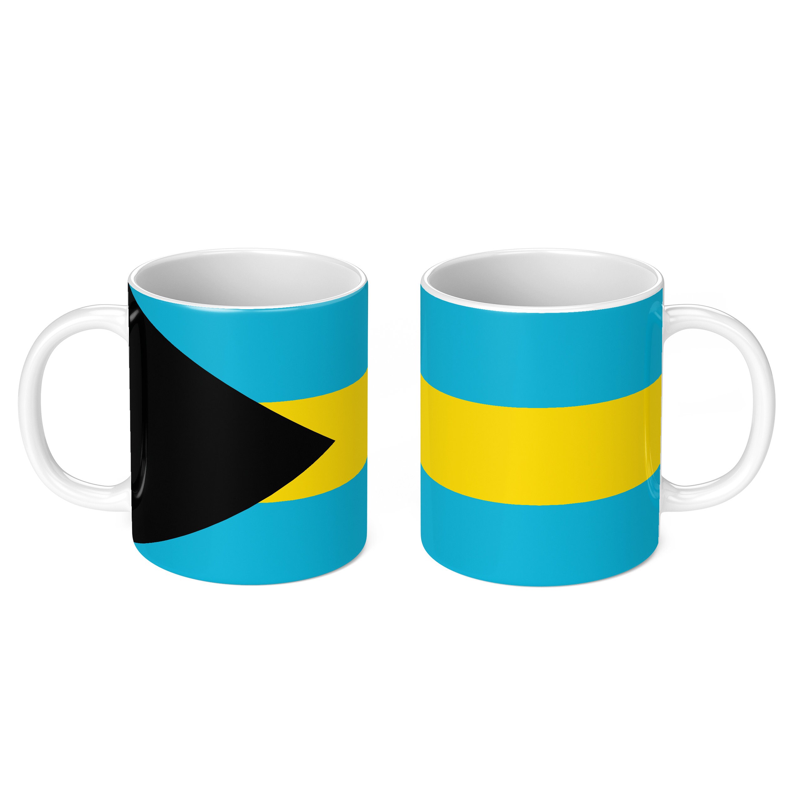 Bahamas Full Wrap Flag 11oz Coffee Mug / Cup Perfect Etsy UK