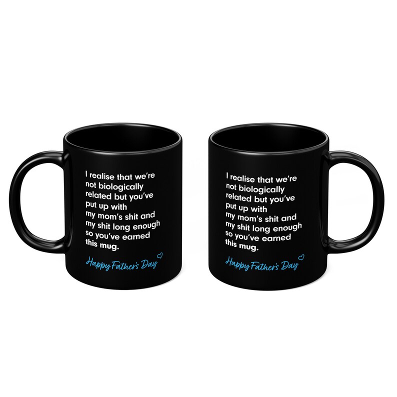 Step Dad Fathers Day Mug, Fathers Day Gift, Step Dad Gift, Funny Fathers Day Mug, Step Father Mug, Bonus Dad Gift, Stepfather Gift Idea image 5