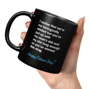 Step Dad Fathers Day Mug, Fathers Day Gift, Step Dad Gift, Funny Fathers Day Mug, Step Father Mug, Bonus Dad Gift, Stepfather Gift Idea image 7