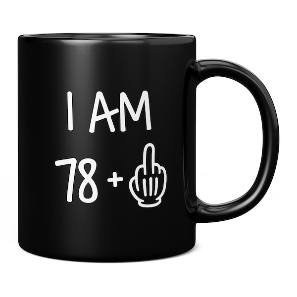 79 And Fabulous Mug - 11oz Ceramic Coffee Cup For 79th Birthday Gifts For Women, Mom, Grandma, Aunt, Sister