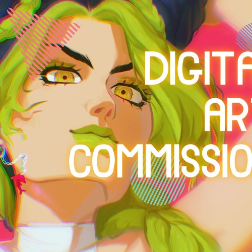 Commission Art Etsy