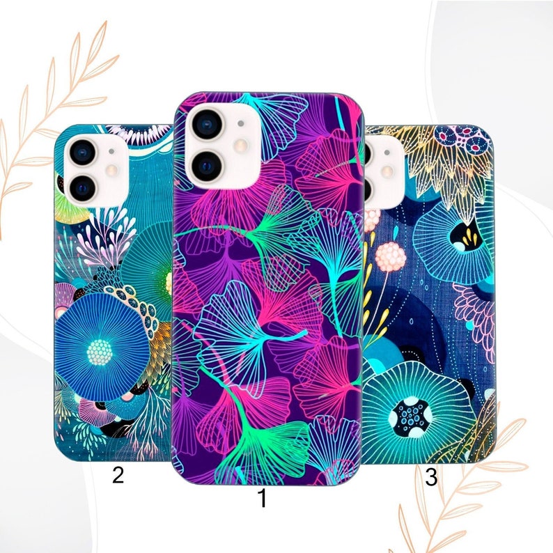 Floral Abstraction Case iPhone 12 Pro iPhone 11 iPhone X iPhone 8 Plus 6 7 Samsung \u041c10 S20 S21 Ultra A7 Plus Landscape painting Flowers