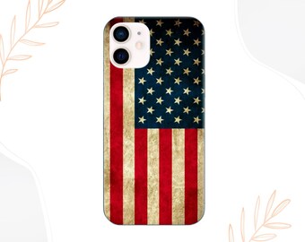 American flag case iPhone 15-14-13 Pro iPhone 11-12 iPhone X iPhone 7 8 Samsung S22 S6 S7 Edge S8 S9 Plus S20 Ultra S21 Plus Patriotic print