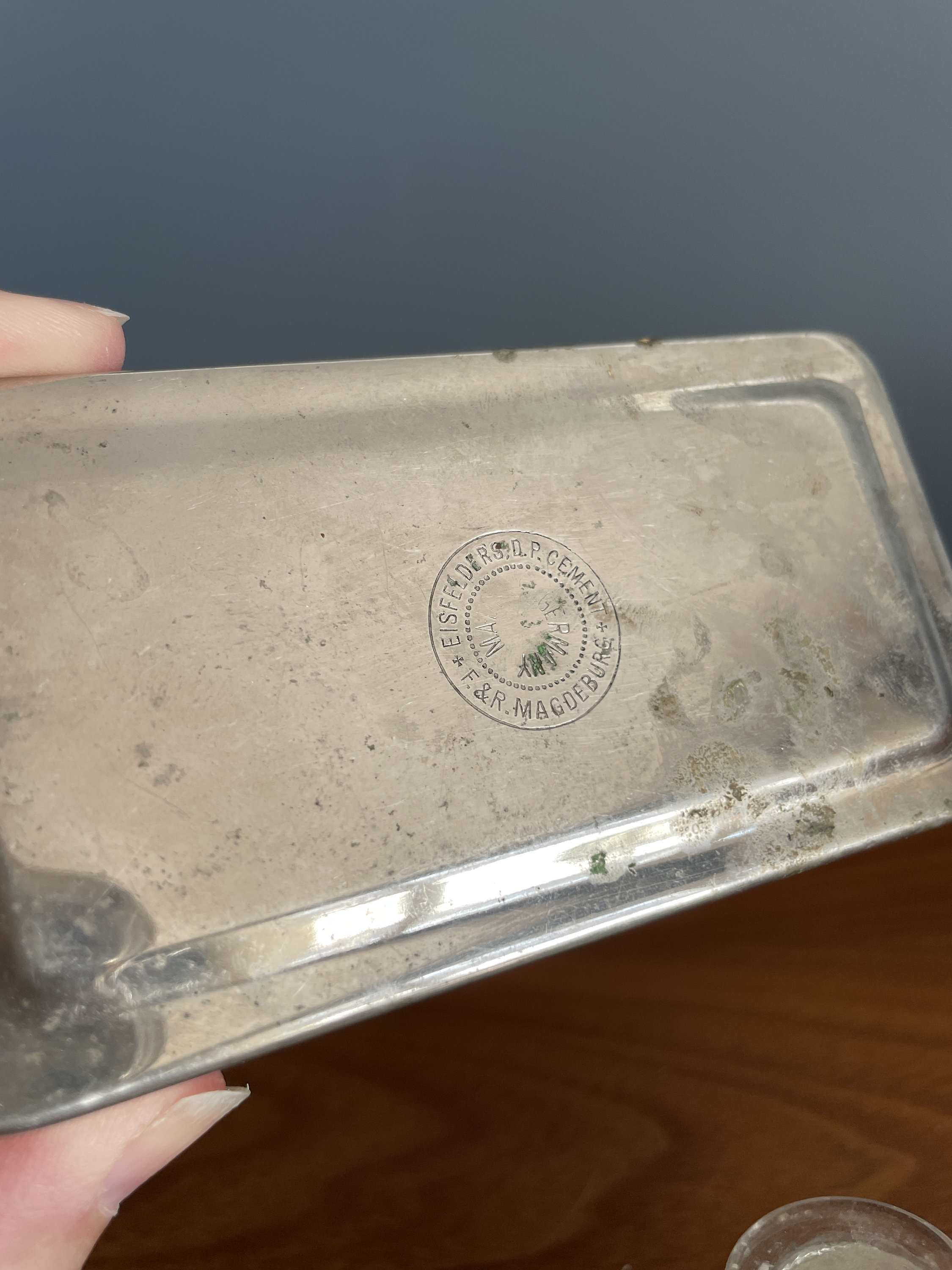 RARE Antique Dentist Box With German Glass Jars Etsy