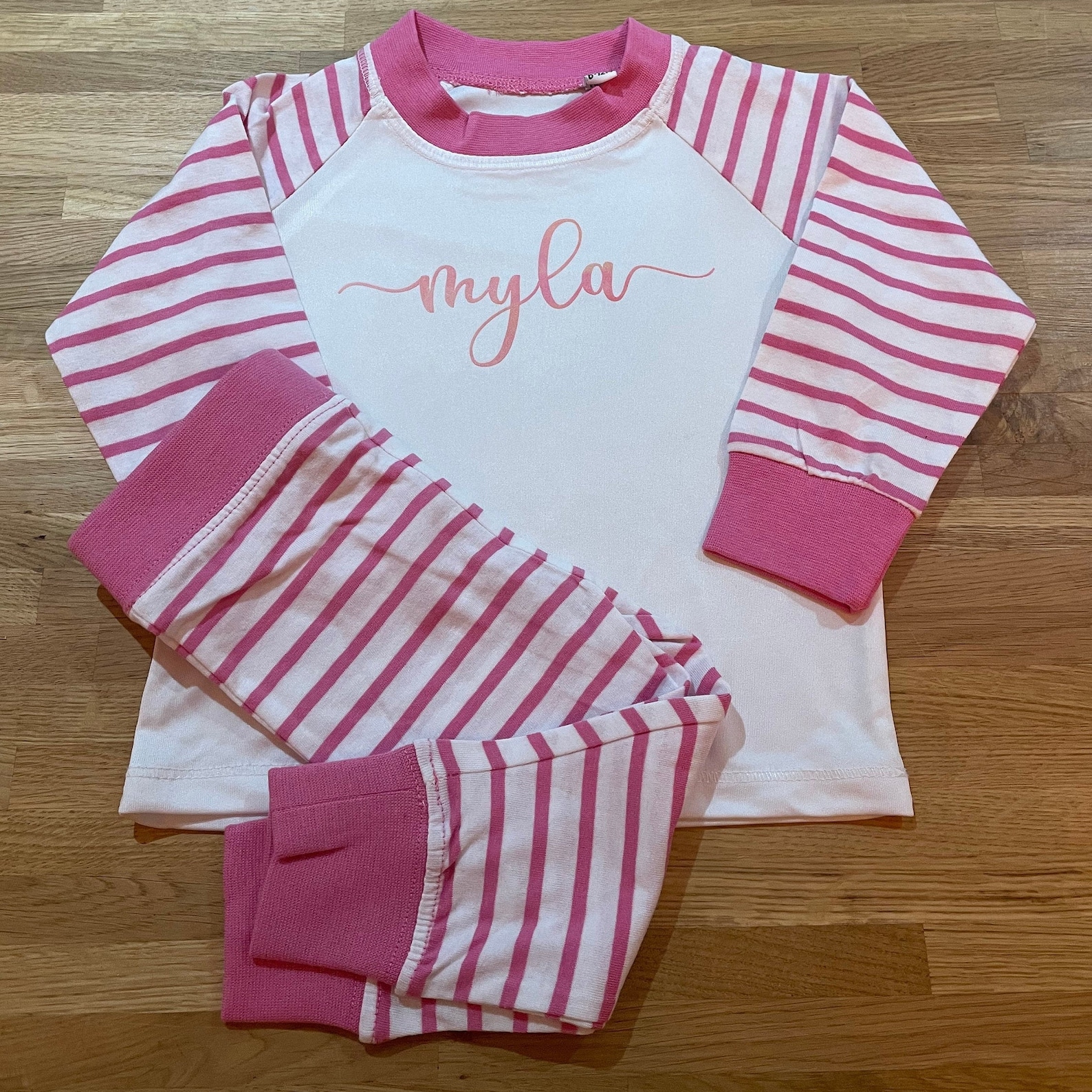 Personalised pyjamas custom pyjamas kids pjs childrens Etsy