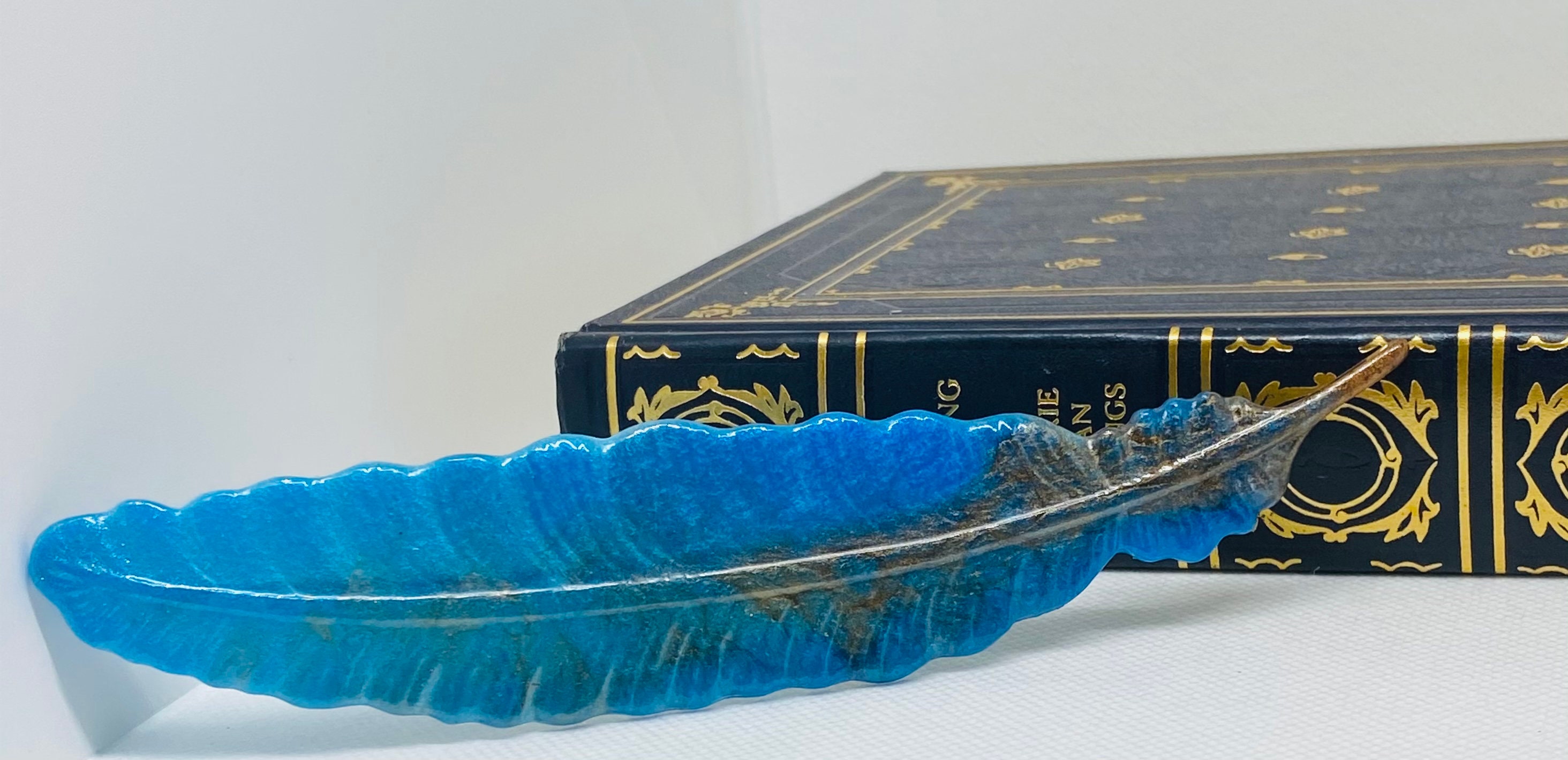 Custom Resin Feather Bookmarks Etsy Australia