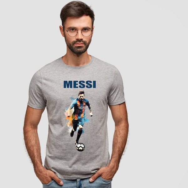 Lionel Messi Soccer T-Shirt, Messi T-Shirt, Soccer tshirt, Messi, Messi football, Soccer fan