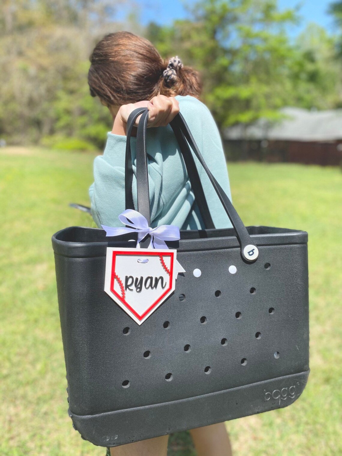 Bogg bag charm baseball mom charm softball mom baseball Etsy