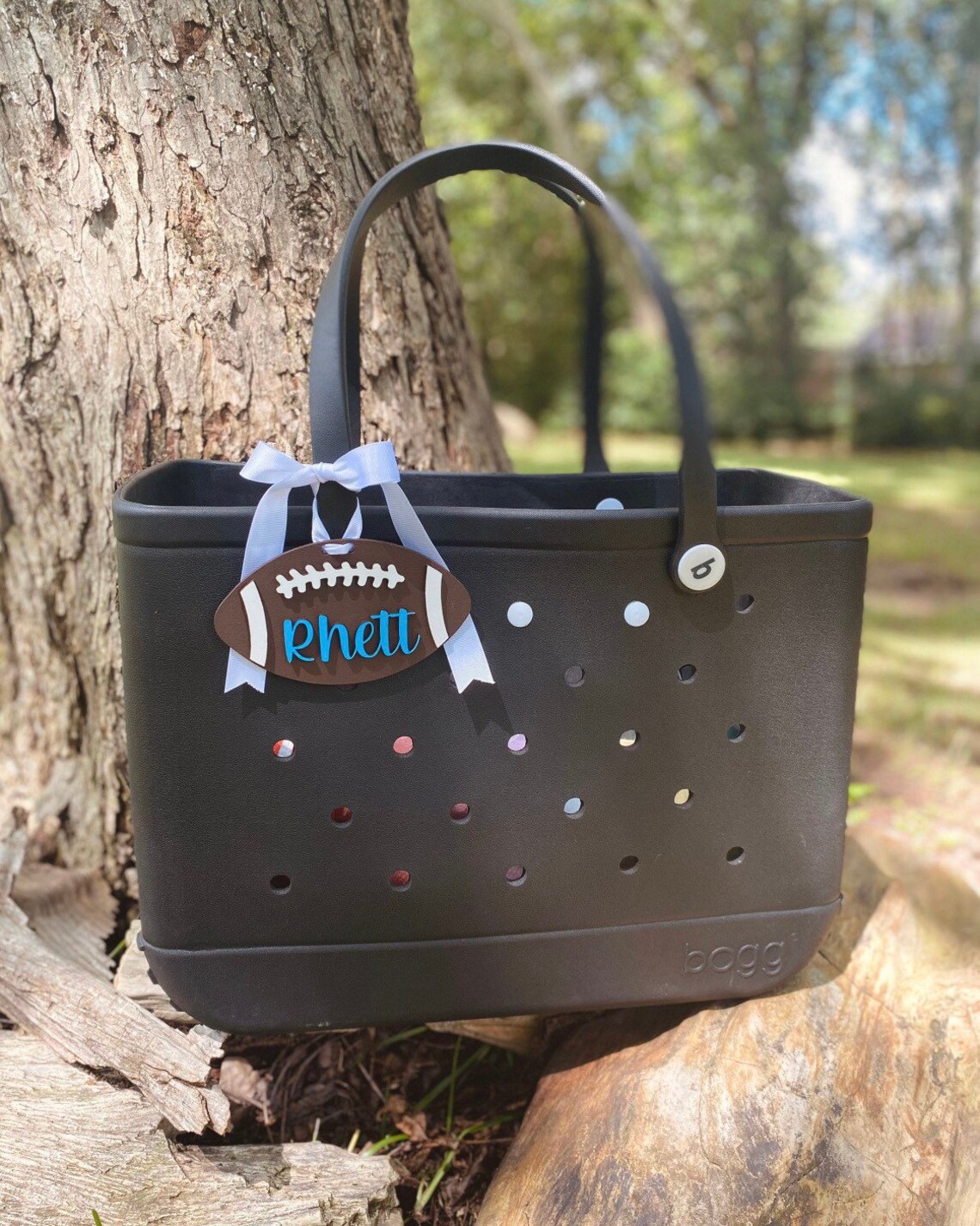 Bogg Bag Charm, Football Mom Charm, Football Mom, Football Charm, Football Mom Accessory