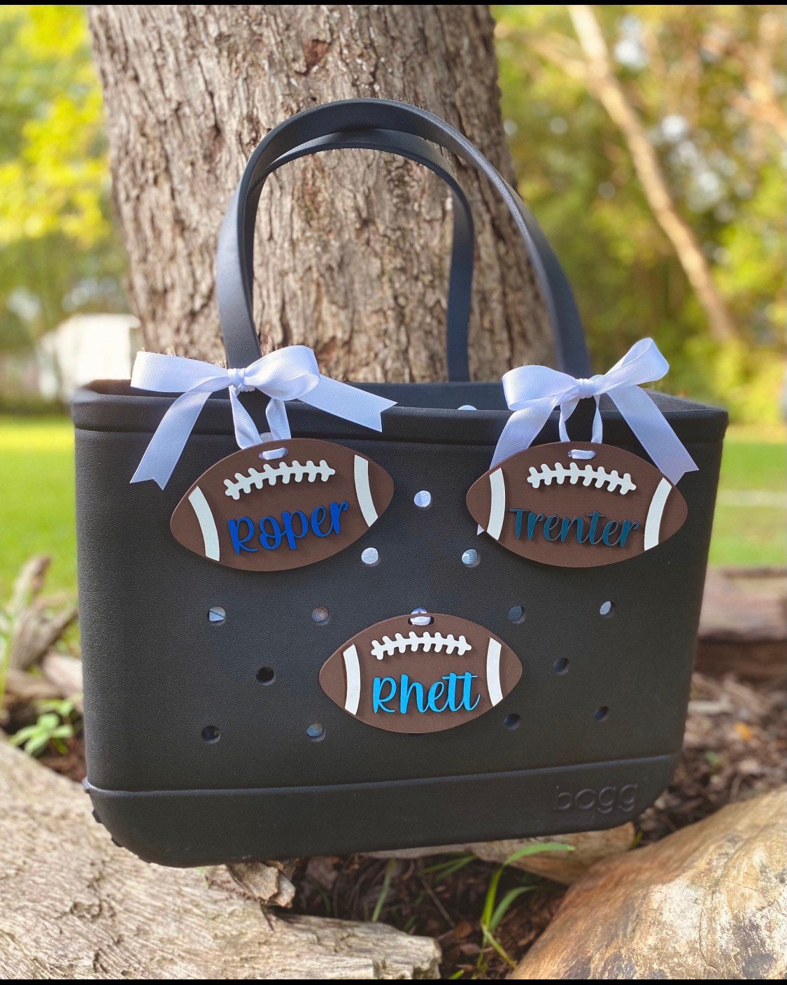 Bogg Bag Charm, Football Mom Charm, Football Mom, Football Charm