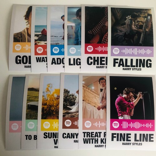 Harry Styles Temporary Tattoos fine Line Mixed Pack of 8 Etsy UK